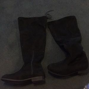 Charlotte Russe thigh high boots size 11 wide